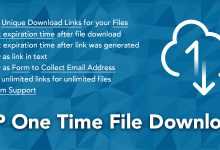 Photo of [Download-S1] WP One Time File Download v2.3