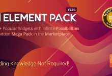 Photo of [Download-S1] Element Pack v3.0.1- Addon for Elementor Page Builder