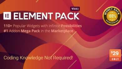 Photo of [Download-S1] Element Pack v3.0.1- Addon for Elementor Page Builder