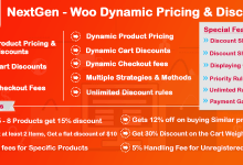 Photo of [Download-S1] NextGen v3.1.4 - WooCommerce Dynamic Pricing and Discounts