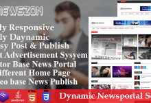 Photo of [Download-S1] News Paper - Dynamic News, Magazine and Blog Portal Script