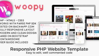 Photo of [Download-S1] woopy - PHP Listings + Chat Web Template
