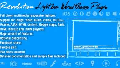 Photo of [Download-S1] Revolution Lightbox Wordpress Plugin v1.2