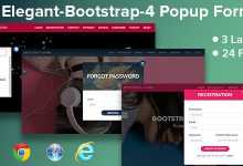 Photo of [Download-S1] Elegant-Bootstrap 4 Popup Form