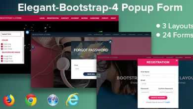 Photo of [Download-S1] Elegant-Bootstrap 4 Popup Form