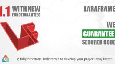 Photo of [Download-S1] Laraframe - Laravel Kickstarter