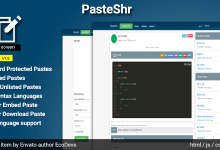 Photo of [Download-S1] PasteShr v1.5 - Text Hosting & Sharing Script