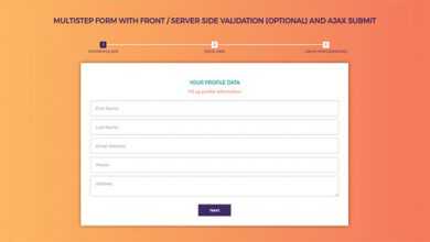 Photo of [Download-S1] MultiStep Form with Ajax Submit