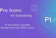Photo of [Download-S1] Pro Icons for Gutenberg WordPress Editor v1.0.0