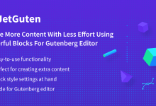 Photo of [Download-S1] JetGuten v1.1.2 - Blocks Set Addon for Gutenberg Editor