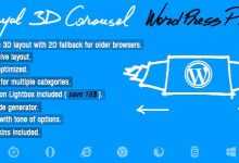 Photo of [Download-S1] Royal 3D Carousel v1.1 - Wordpress Plugin