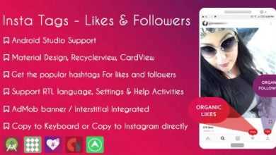 Photo of [Download-S1] Instagram Hashtags - likes & followers & AdMob + GDPR