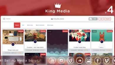 Photo of [Download-S1] King Media v4.1 - Viral Video, News, Image Upload and Share - nulled
