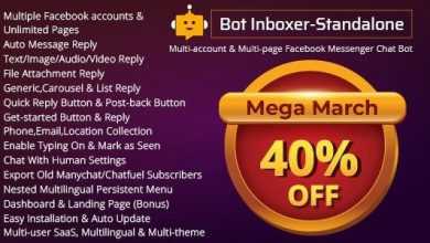 Photo of [Download-S1] Bot Inboxer - Standalone v2.4.1 - Multi-account & Multi-page Messenger Chat Bot for Facebook - nulled