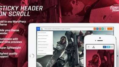 Photo of [Download-S1] Sticky Header on Scroll for WordPress v1.3