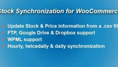 Photo of [Download-S1] Stock Synchronization for WooCommerce v1.4.3