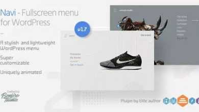 Photo of [Download-S1] Navi v1.7 - Fullscreen WordPress Menu