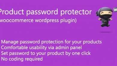 Photo of [Download-S1] Product password protector (woocommerce) v1.6