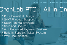 Photo of [Download-S1] CronLab PTC v3.0 - All in One Script for PTC, HyIp, Crypto Trade & Money Investment