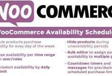 Photo of [Download-S1] WooCommerce Availability Scheduler v9.5