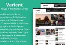 Photo of [Download-S1] Varient v1.6 - News & Magazine Script - nulled