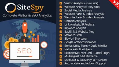 Photo of [Download-S1] SiteSpy v5.1.2 - The Most Complete Visitor Analytics & SEO Tools - nulled