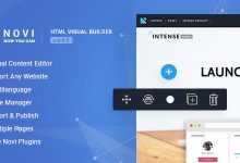 Photo of [Download-S1] Novi v0.9.5 - HTML Page Builder & Visual Content Editor
