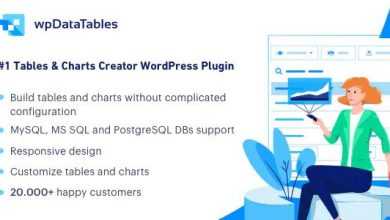 Photo of [Download-S1] wpDataTables v2.5.1 - Tables and Charts Manager for WordPress