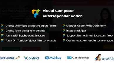 Photo of [Download-S1] Visual Composer Autoresponder Addon v1.0.4