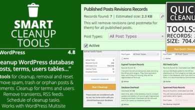 Photo of [Download-S1] Smart Cleanup Tools v4.8 - Plugin for WordPress