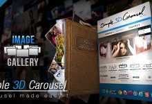 Photo of [Download-S1] Simple 3D Carousel v1.0 - Wordpress Plugin