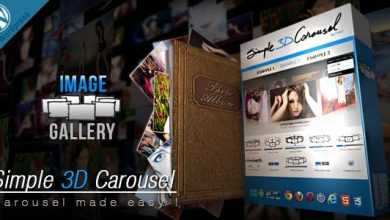 Photo of [Download-S1] Simple 3D Carousel v1.1 - Wordpress Plugin