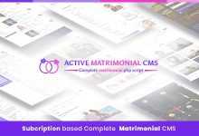 Photo of [Download-S1] Active Matrimonial CMS v1.9