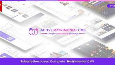 Photo of [Download-S1] Active Matrimonial CMS v1.9