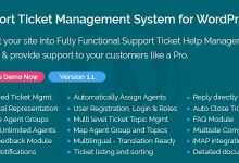 Photo of [Download-S1] Support Ticket Management System for WordPress v1.1