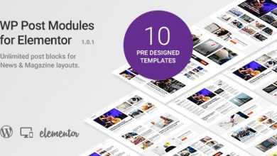 Photo of [Download-S1] WP Post Modules for NewsPaper and Magazine Layouts (Elementor Addon) v1.0.1