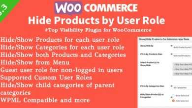 Photo of [Download-S1] WooCommerce Hide Products v6.3.1