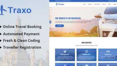 Photo of [Download-S1] Traxo v1.1 - Travel Agency CMS with Online Booking System