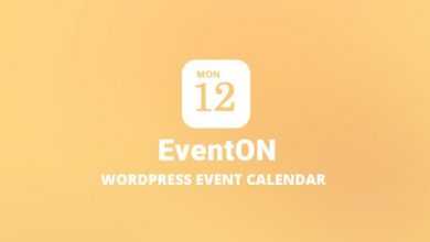 Photo of [Download-S1] EventOn v2.7.1 - WordPress Event Calendar Plugin