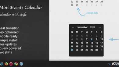 Photo of [Download-S1] Events Calendar v1.6.3 - WordPress Plugin DZS