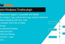 Photo of [Download-S1] Unlimited Timeline v1.3 - Responsive Wordpress plugin