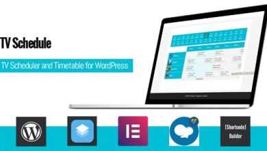 Photo of [Download-S1] TV Schedule and Timetable for WordPress v1.0