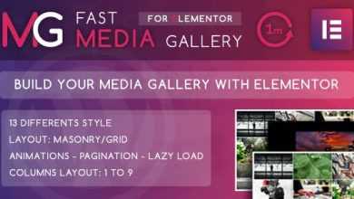 Photo of [Download-S1] Fast Media Gallery For Elementor v1.0 - WordPress Plugin