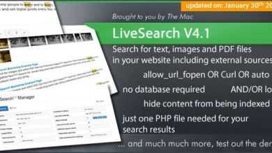 Photo of [Download-S1] LiveSearch v4.1 - Searchengine for your Website