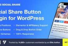 Photo of [Download-S1] Epic Social Share Button for WordPress v1.0.2