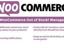 Photo of [Download-S1] WooCommerce Out of Stock! Manager v4.2