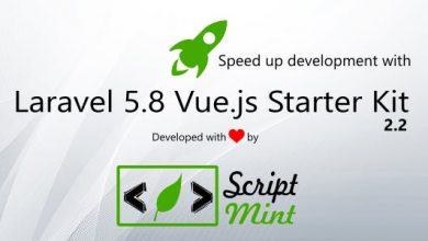 Photo of [Download-S1] Laravel 5.8 Vue.js SPA Bootstrap Admin Starter Kit v2.2