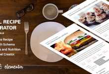Photo of [Download-S1] Total Recipe Generator v1.5.1 - WordPress Recipe Maker with Schema and Nutrition Facts (Elementor addon)