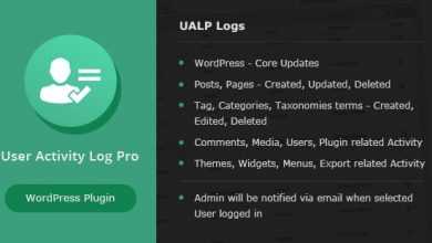 Photo of [Download-S1] User Activity Log PRO for WordPress v1.5