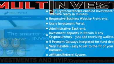 Photo of [Download-S1] MultInvest - Cryptocurrencies Investment Script